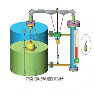 正反读式浮标液位计